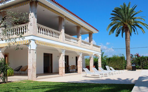Villa Acapulco: Die Architektur, Zuhause, Wohngebiet, Estate, Balkon, Villa, Säule, Schatten, Villa, Hazienda