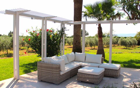 Villa Acapulco: Möbel, Gartenmöbel, Garten, Schatten, Gazebo, Pergola, Outdoor Struktur, Pavillon, Säule, Terrasse