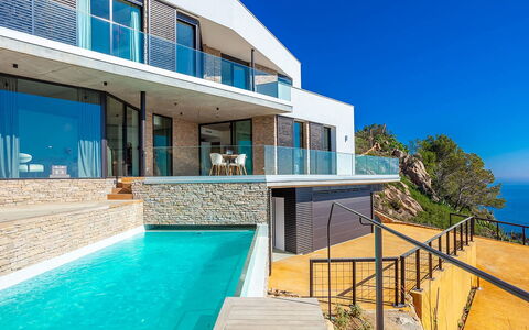 Villa Mirante: Blau, Meer, Küsten Und Ozeanische Forms, Küste, Ozean, Schwimmbad, Resort, Villa, Ufer, Eco Hotel