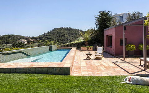 Casa Jhonny: Schwimmbad, Resort, Verbundwerkstoff, Eco Hotel, Garten, Flagstone, Schatten, Landscaping, Estate, Gartenmöbel