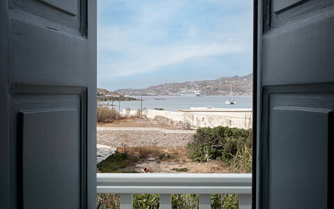 Mykonos Pool House 3: Meer, Küsten Und Ozeanische Forms, Küste, Ozean, Sonnenlicht, Bucht, Klang, Strand