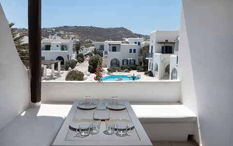 Mykonos Pool House 9: Zuhause, Wohnung, Resort, Hotel, Balkon, Villa, Strandresort, Ferienort, Schwimmbad, Hazienda
