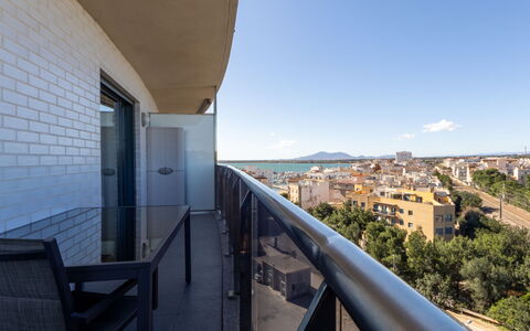 Justina: Schatten, Veranda, Balkon, Zaun, Geländer, Outdoor Struktur