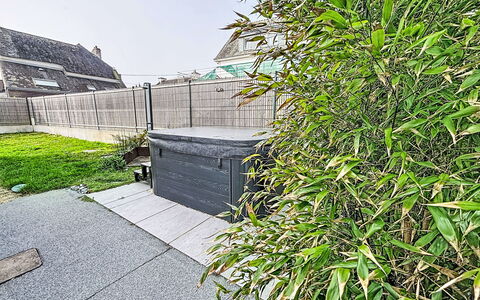 Maison du Crouzic: Schatten, Veranda, Balkon, Zaun, Geländer, Outdoor Struktur