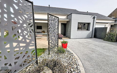 Maison du Crouzic: Schatten, Veranda, Balkon, Zaun, Geländer, Outdoor Struktur