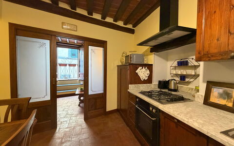 Terrazzino Margherita: Flooring, Interior Design, Holz, Fussboden, Decke, Countertop, Möbel, Beleuchtung, Küche, Cabinetry