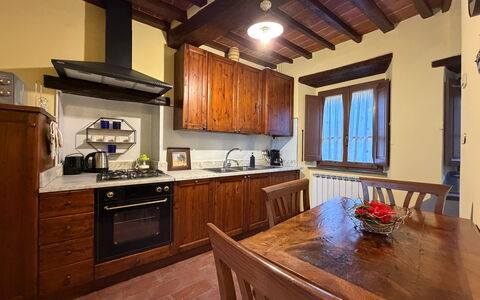 Terrazzino Margherita: Möbel, Interior Design, Holz, Flooring, Cabinetry, Decke, Countertop, Küche, Zimmer, Fussboden