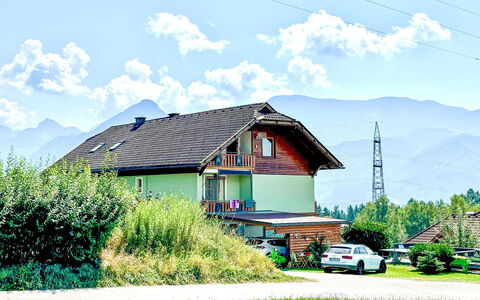 Appartement Juritsch: Gras, Haus, Berg, Hügel, Zuhause, Hütte, Ländliches Gebiet, Landschaft, Hochland