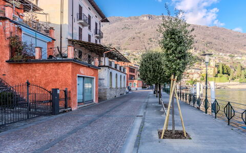 La Terrazza sul Lago: Zuhause, Tür, Hütte, Garten, Stuhl, Gartenmöbel, Hinterhof, Tisch Im Freien, Zimmerpflanze, Markise