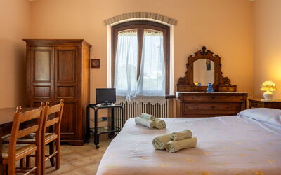 Unterkunft:&nbsp;Il Giuncheto Chalet Piscina