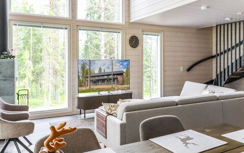 Villa Lumo: Interior Design, Holz, Möbel, Flooring, Zuhause, Wohnzimmer, Decke, Holzboden, Fussboden, Couch