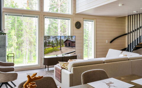 Villa Lumo: Interior Design, Holz, Flooring, Möbel, Fussboden, Zuhause, Wohnzimmer, Holzboden, Decke, Couch