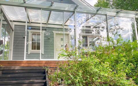 Aurinko Vanaja: Garten, Metall, Glas, Daylighting, Outdoor Struktur, Schatten, Gartenbauten, Design, Veranda, Garten