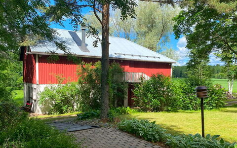 Aurinko Vanaja: Grün, Blatt, Baum, Strauch, Haus, Hütte, Grundstueck, Ländliches Gebiet, Zuhause