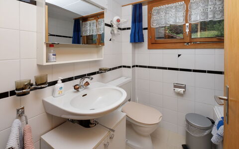 Haus Margrittli: Armatur, Badezimmer, Bad Sink, Sinken, Interior Design, Zapfhahn, Installation, Flooring, Countertop, Badezimmerschrank