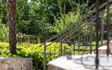 Lovran 325: Grün, Treppe, Garten, Geländer, Schatten, Baluster, Landscaping, Design, Garten, Hinterhof