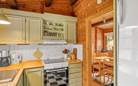 Aksinja - 500M from the Sea: Küche, Cabinetry, Küchengerät, Interior Design, Flooring, Major Appliance, Holz, Countertop, Möbel, Decke