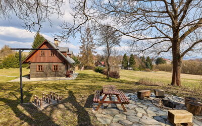 Timber Lodge with Sauna