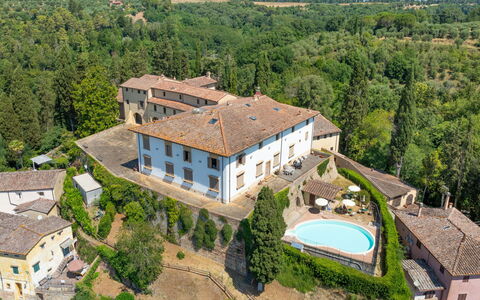 Palaia 629: Estate, Villa, Schwimmbad, Villa, Ferienort, Hazienda, Luftaufnahmen, Eco Hotel, Bauernhaus, Chaparral