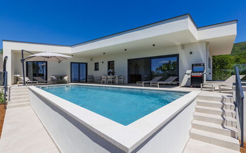 Florinda: Schwimmbad, Verbundwerkstoff, Beton, Design, Villa, Fliese
