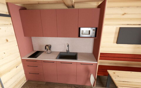 Hradec Kralove 4: Holz, Flooring, Küche, Fussboden, Interior Design, Braun, Countertop, Holzbeize, Cabinetry, Sinken