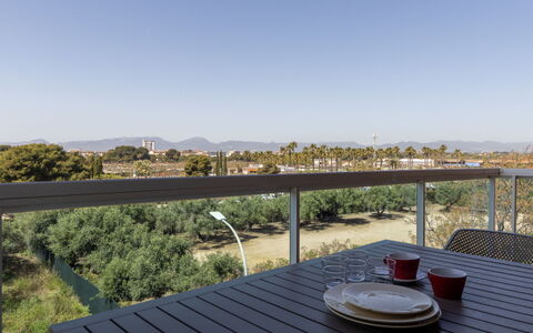Ainhoa: Möbel, Stuhl, Gartenmöbel, Tisch Im Freien, Balkon, Küche & Esszimmer Tisch, Schatten, Hartholz, Holzbeize, Kaffetisch