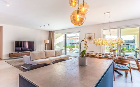 Design Emily White: Wohnung, Balkon, Eigentumswohnung, Hotel, Resort, Ferienort, Hazienda, Villa, Strandresort
