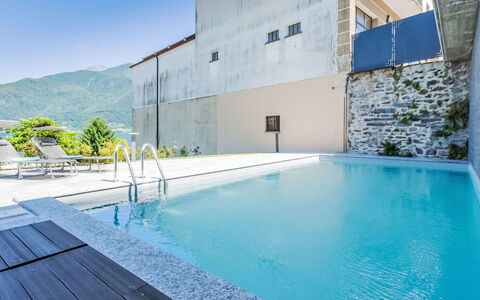 Casa Bel Lago: Schwimmbad, Verbundwerkstoff, Resort, Gebirge, Eco Hotel, Hotel, Ferienort, Thermae, Villa, Fliese