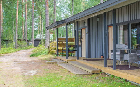 Ranta 1: Hütte, Abstellgleis, Gartenbauten, Schatten, Garten, Blockhaus, Hartholz, Veranda, Outdoor Struktur, Hinterhof