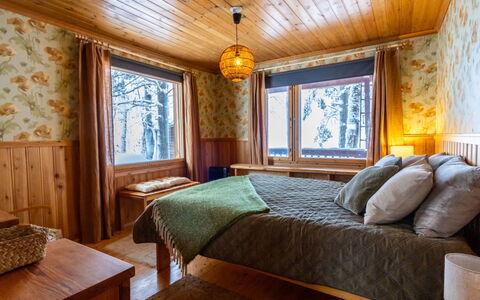 Ohola: Interior Design, Holz, Schlafzimmer, Decke, Flooring, Bettdecke, Fussboden, Bett, Bedding, Beleuchtung