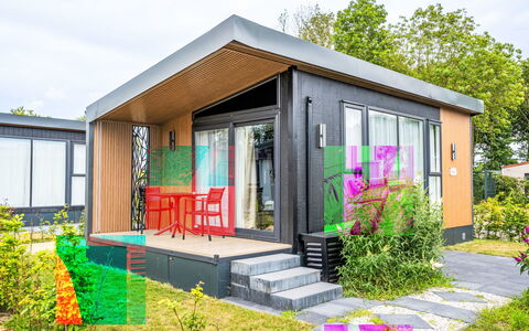 Hotel Chalet: Gartenbauten, Schuppen, Garten, Garten, Design, Outdoor Struktur, Hinterhof, Blockhaus