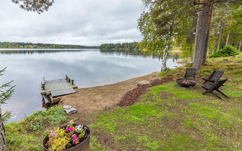 Lapland Hygge B: Landschaft, Bank, See, Ufer, Reservoir, Teich, See