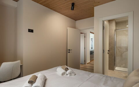 Orso: Interior Design, Fussboden, Flooring, Wand, Holz, Schlafzimmer, Decke, Zimmer, Bett, Möbel