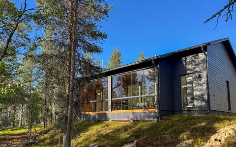 Saariselän Aavahelmi C: Holz, Zuhause, Hütte, Hartholz, Decke, Holzbeize, Natürliches Material, Blockhaus, Planke, Abstellgleis