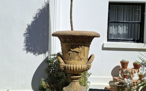 The Mews: Blumentopf, Strauch, Garten, Zimmerpflanze, Beton, Hecke, Kraut