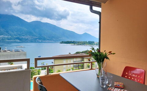 Casa Rivapiana: Interior Design, Zimmer, Möbel, Wohnung, Decke, Stuhl, Wohnzimmer, Couch, Resort, Balkon