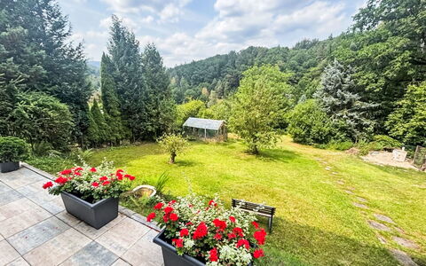 Děčín Heights: Vegetation, Strauch, Landschaft, Garten, Ground, Frühling, Landscaping, Botanischer Garten, Immergrün