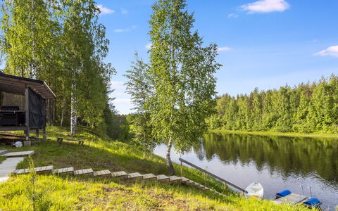 Kipinä: Natürlichen Umgebung, Natur, Natürliche Landschaft, Landschaft, Bank, Wald, See, Reflexion, Naturschutzgebiet