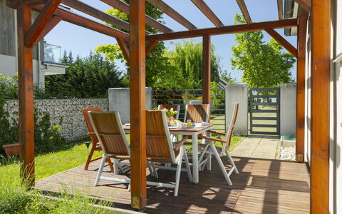Posha: Holz, Möbel, Gartenmöbel, Garten, Schatten, Stuhl, Tisch Im Freien, Hartholz, Deck, Outdoor Struktur