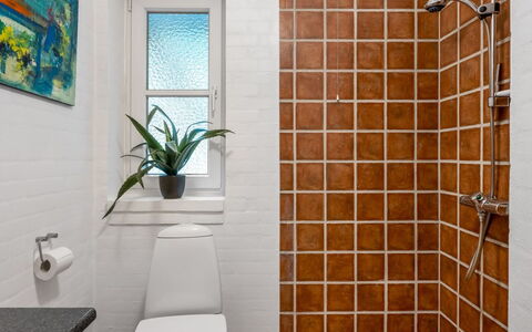 Tabetha - 24Km from the Sea: Wand, Badezimmer, Armatur, Flooring, Fussboden, Interior Design, Installation, Toilleten Sitz, Fliese, Toilette