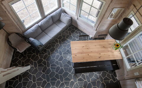 Virtaan Virtavilla: Wohnung, Balkon, Eigentumswohnung, Zaun, Gartenmöbel