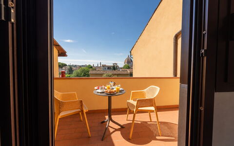 Casa dello Scrittore: Wand, Wohnung, Balkon