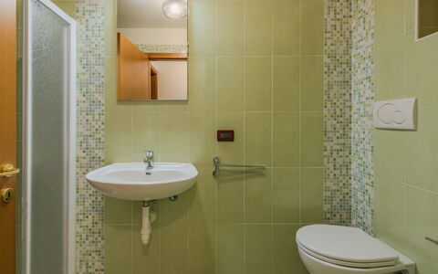 Ciasina Alpina: Badezimmer, Wand, Armatur, Flooring, Bad Sink, Interior Design, Fussboden, Installation, Zapfhahn, Sinken