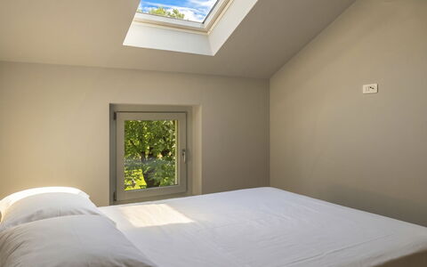 Zani: Wand, Schlafzimmer, Interior Design, Holz, Decke, Fussboden, Bett, Flooring, Beleuchtung, Zuhause