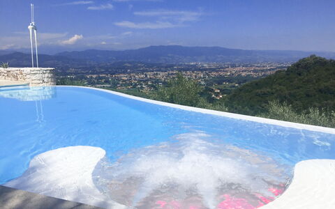 Villetta Farfallina: Blau, Schwimmbad, Resort, Eco Hotel, Ferienort, Hotel, Villa, Thermae, Hazienda