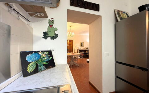 La Dimora del Leone: Flooring, Interior Design, Major Appliance, Fussboden, Beleuchtung, Möbel, Zimmer, Küchengerät, Küche, Decke