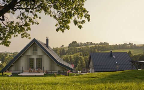 Dva: Balkon, Villa