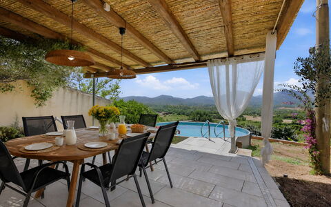 View: Balkon, Villa