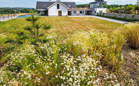 Dačice 100: Wiese, Hütte, Garten, Prärie, Estate, Wild, Landscaping, Bauernhaus, Bauernhof