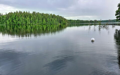 Sjöarpstugan: Himmel, Wasservorräte, Wasser, Gewässer, Wolke, Natur, Wasserweg, Wasserlauf